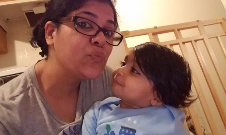 Pooja Kaushik giving her view of a mum living abroad